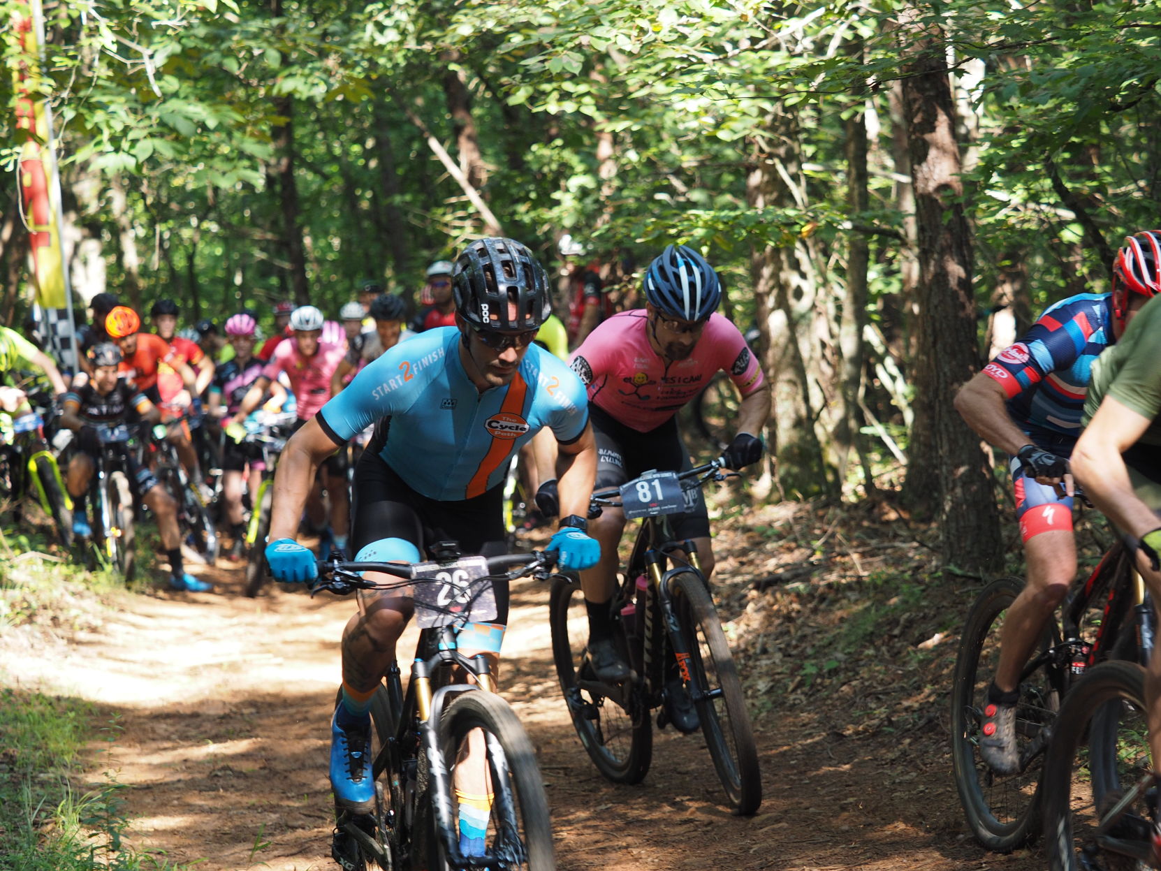 Sledgehammer mountain bike races